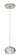 Lasso One Light Pendant in Satin Nickel (74|1XT5612GLSN)