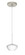 Peri One Light Pendant in Satin Nickel (74|1XT541007LEDSN)