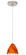 Mia One Light Pendant in Satin Nickel (74|1XT1779HBLEDSN)