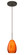 Pera One Light Pendant in Bronze (74|1XT1713HBBR)