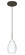 Pera One Light Pendant in Bronze (74|1XT171307BR)