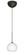 Palla One Light Pendant in Bronze (74|1XC565807LEDBR)