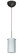 Stilo One Light Pendant in Bronze (74|1XC440419LEDBR)