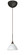 Domi One Light Pendant in Bronze (74|1XC174307LEDBR)