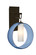 Plato One Light Wall Pendant in Bronze (74|1WPPLATOBLBR)