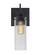 Juni One Light Wall Sconce in Black (74|1WGJUNI10CLEDILBK)