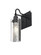 Duke One Light Wall Sconce in Black (74|1WGDUKESFBK)