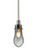 Wish One Light Pendant in Satin Nickel (74|1TTWISHSMSN)