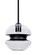 Hula 8 One Light Pendant in Black (74|1TTHULA8BKBK)