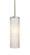 Friz One Light Pendant in Satin Nickel (74|1TTFRIZLNSN)