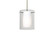 Pahu One Light Pendant in Satin Nickel (74|1TTC00607LEDSN)