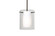 Pahu One Light Pendant in Bronze (74|1TTC00607LEDBR)