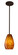Pera One Light Pendant in Bronze (74|1TT412618BR)
