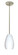 Pera One Light Pendant in Satin Nickel (74|1TT412607LEDSN)