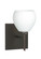 Tay Tay One Light Wall Sconce in Bronze (74|1SW560507BRSQ)
