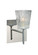 Nico One Light Wall Sconce in Chrome (74|1SW512500CRSQ)
