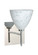 Mia One Light Wall Sconce in Chrome (74|1SW177919CRSQ)