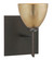 Divi One Light Wall Sconce in Bronze (74|1SW1758GFBRSQ)