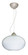 Pape One Light Pendant in Satin Nickel (74|1KX491307LEDSN)