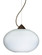 Pape One Light Pendant in Bronze (74|1KX491307BR)