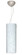 Tondo One Light Pendant in Satin Nickel (74|1KX412819LEDSN)