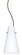 Cierro One Light Pendant in Bronze (74|1KX412407BR)