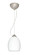 Lucia One Light Pendant in Satin Nickel (74|1KX169707LEDSN)