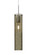 Juni One Light Pendant in Satin Nickel (74|1JTJUNI16LTSN)