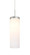 Friz One Light Pendant in Satin Nickel (74|1JTFRIZOGSN)