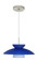 Trilo One Light Pendant in Satin Nickel (74|1JT451323LEDSN)