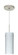 Stilo One Light Pendant in Satin Nickel (74|1JT412319LEDSN)