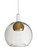 Benji LED Pendant in Satin Nickel (74|1JCBENJICLMDLEDSN)