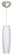Suzi One Light Pendant in Satin Nickel (74|1JC489707SN)