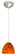 Vila One Light Pendant in Satin Nickel (74|1JC4470HBSN)