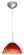 Tessa One Light Pendant in Satin Nickel (74|1JC4201SLLEDSN)