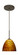 Sasha One Light Pendant in Bronze (74|1BT757218LEDBR)