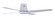 Aria Hugger 52``Ceiling Fan in Matte White (457|21300101)
