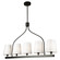 Rhythm Five Light Island Pendant in Black (78|SC13336BK)
