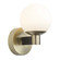 Tilbury LED Wall Sconce in Matte Black & Brass (78|AC7091VB)