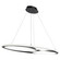 Gemini LED Pendant in Black, Nickel (78|AC6670NB)
