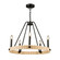 Perris Five Light Chandelier in Black (78|AC11715BK)