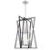 Middleton Eight Light Chandelier in Matte Black & Polished Chrome (78|AC11388)