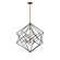 Artistry Four Light Chandelier in Matte Black & Harvest Brass (78|AC11114)