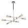 Tribeca Six Light Chandelier in Polished Nickel (78|AC10786PN)