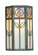 Saint Clair One Light Wall Mount in Antique Brass (37|SCW12GWAB)