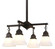 Ruskin Four Light Chandelier in Rustic Brown (37|RCH4RB)