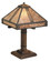 Prairie One Light Table Lamp in Antique Brass (37|PTL12MAB)