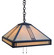 Prairie Four Light Pendant in Mission Brown (37|PH18MMB)