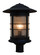 Newport One Light Post Mount in Bronze (37|NP14AMBZ)