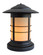 Newport One Light Column Mount in Satin Black (37|NC14GWBK)